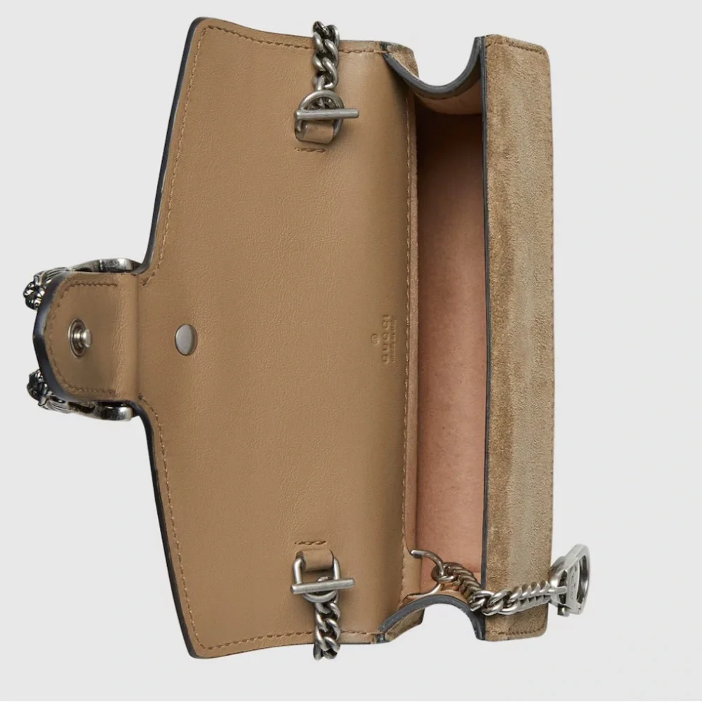 ✨FULL INCLUSION - GUCCI DIONYSUS Super Mini Bag GG Supreme Crossbody/Shoulder - Picture 6 of 9